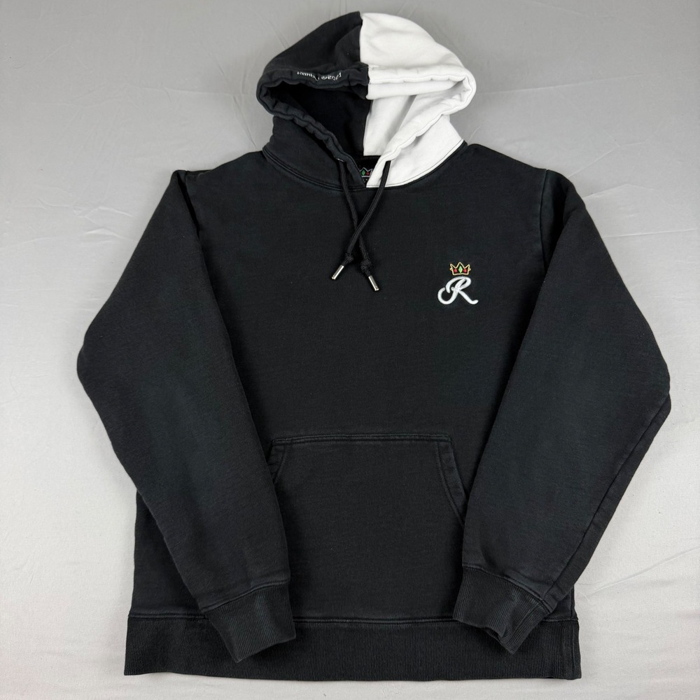 RANBOO The Beloved Official Split Hoodie Black‎ & White Crown Mens Size Large
